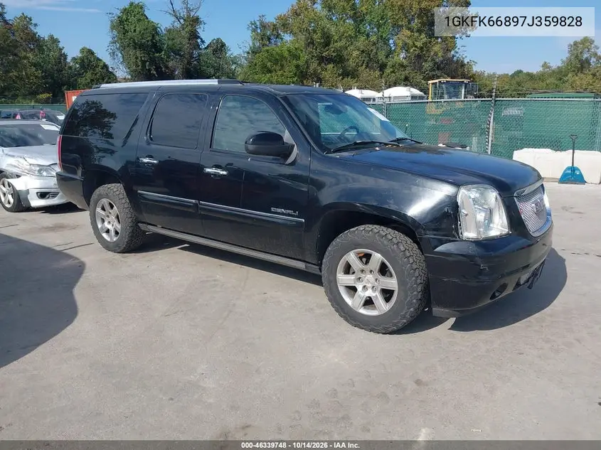 GMC YUKON 2007, VIN 1GKFK66897J359828