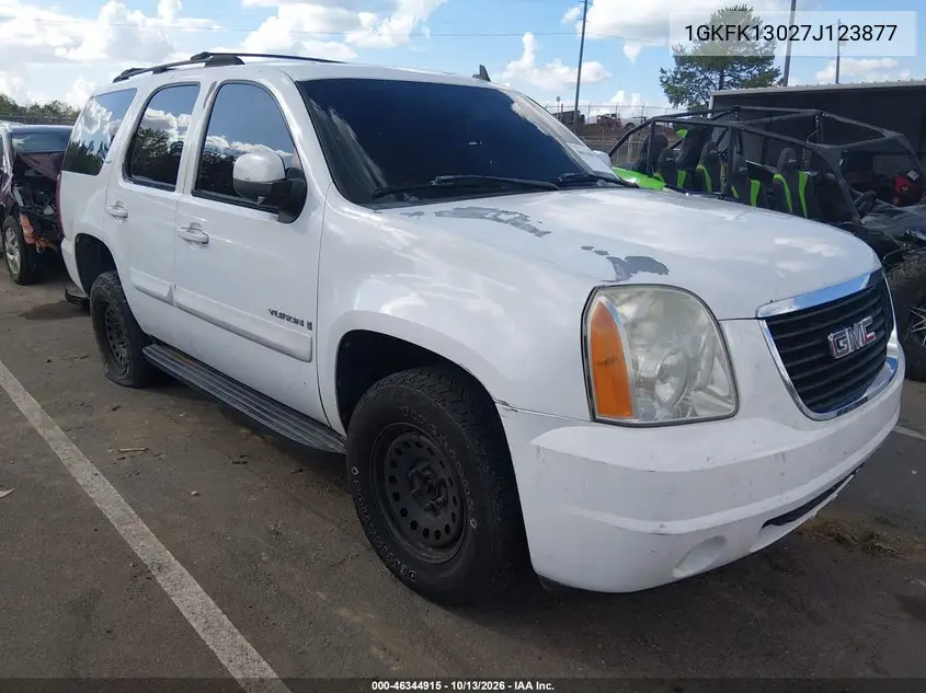 GMC YUKON 2007, VIN 1GKFK13027J123877
