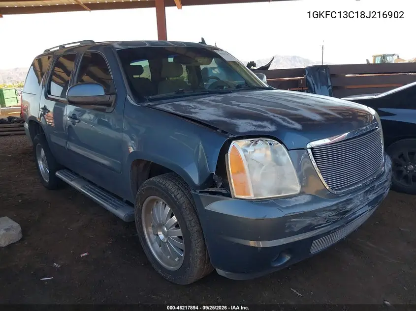 GMC YUKON 2008, VIN 1GKFC13C18J216902