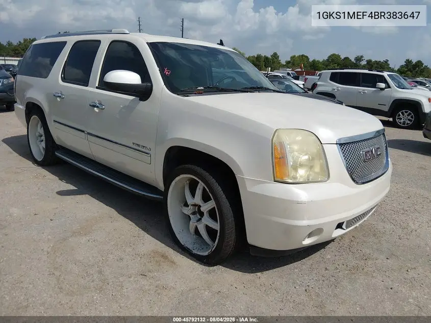 GMC YUKON 2011, VIN 1GKS1MEF4BR383647