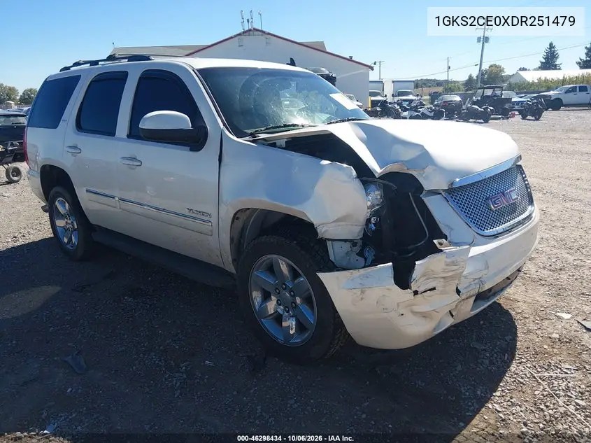 GMC YUKON 2013, VIN 1GKS2CE0XDR251479