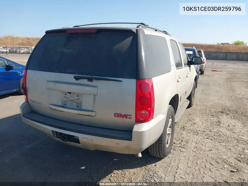 2013 GMC YUKON VIN 1GKS1CE03DR259796 — фото 4