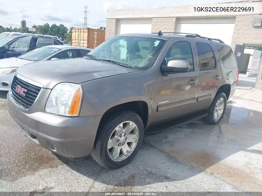 2014 GMC YUKON VIN 1GKS2CE06ER229691 — фото 2