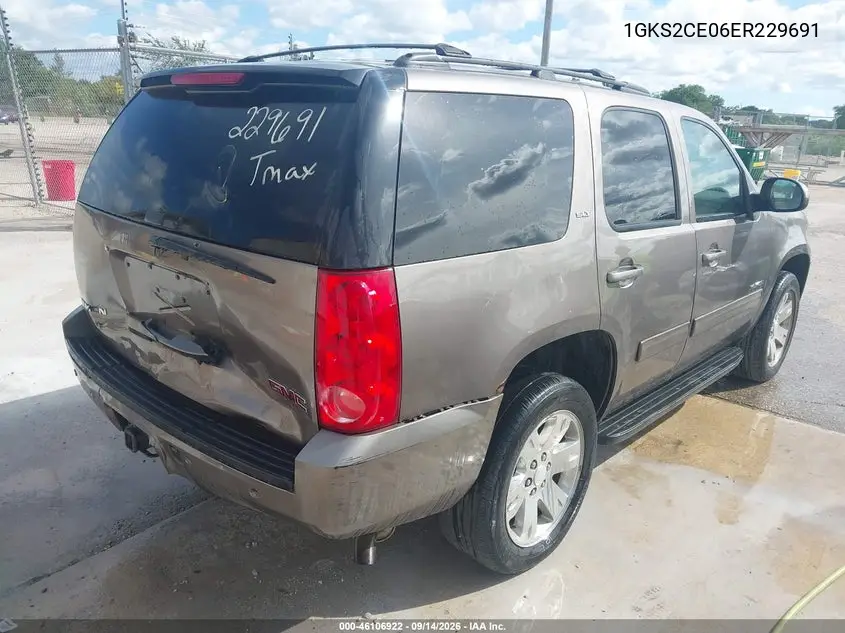 2014 GMC YUKON VIN 1GKS2CE06ER229691 — фото 4