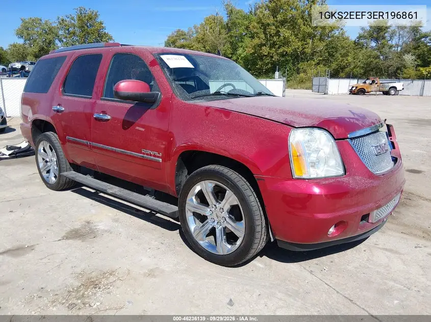 GMC YUKON 2014, VIN 1GKS2EEF3ER196861