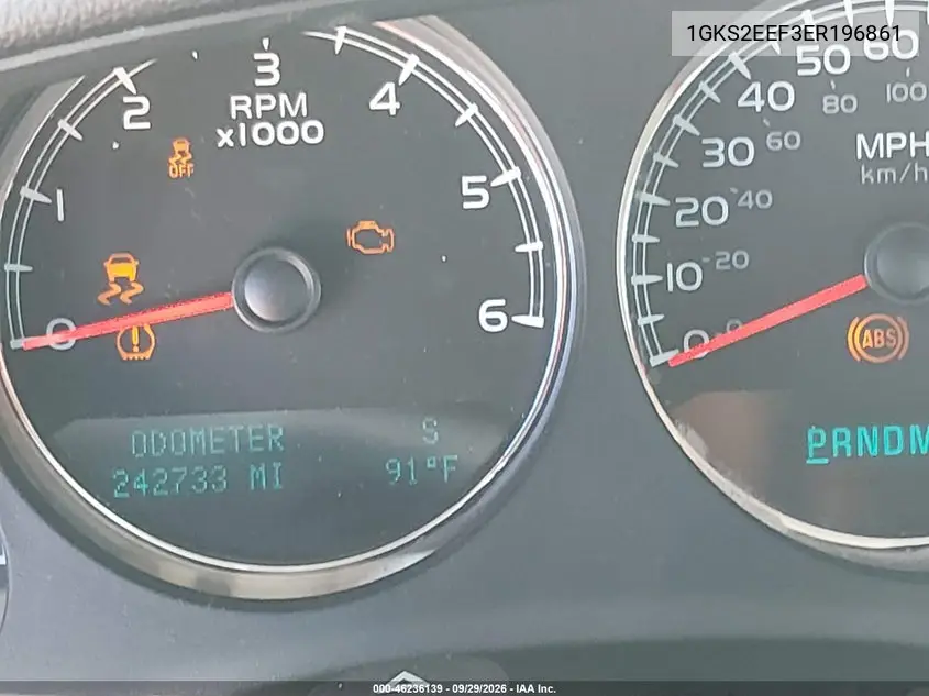 2014 GMC YUKON VIN 1GKS2EEF3ER196861 — фото 7