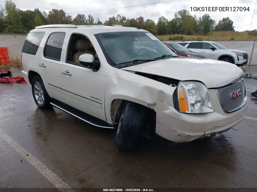 GMC YUKON 2014, VIN 1GKS1EEF0ER127094