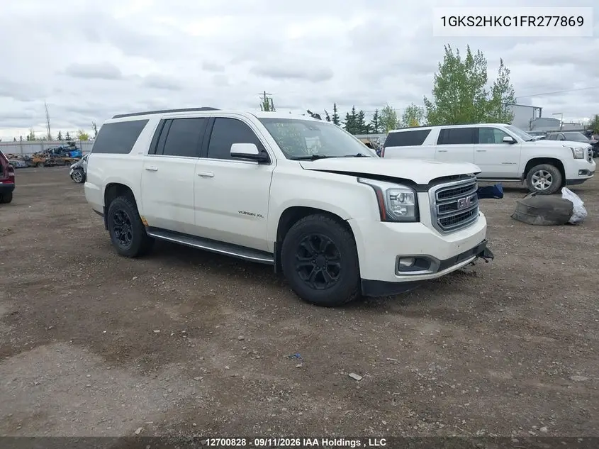 GMC YUKON 2015, VIN 1GKS2HKC1FR277869
