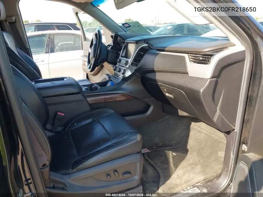 2015 GMC YUKON VIN 1GKS2BKC0FR218650 — фото 5