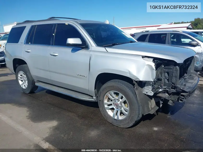 GMC YUKON 2015, VIN 1GKS1AKC8FR732324