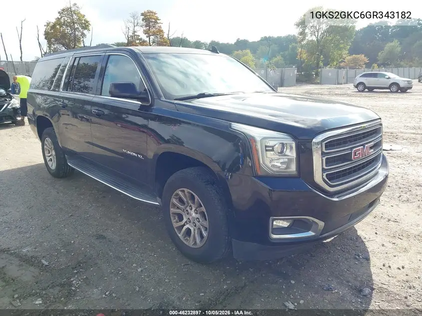 GMC YUKON 2016, VIN 1GKS2GKC6GR343182