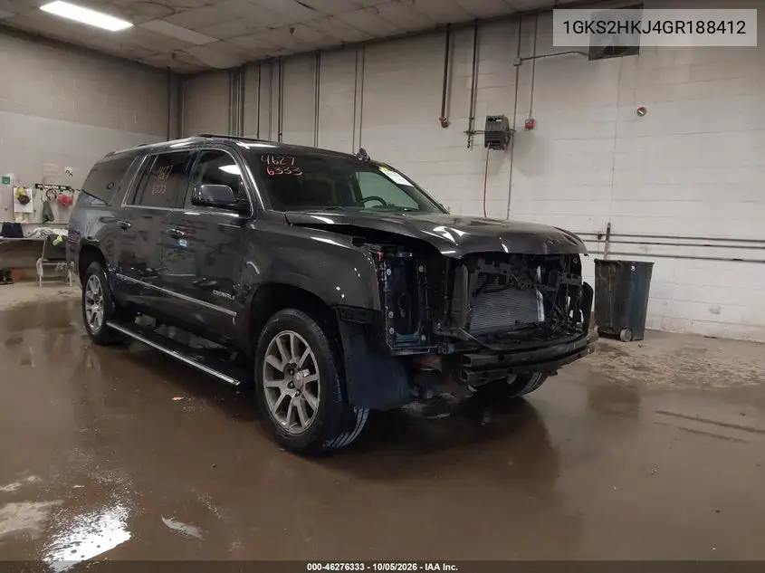GMC YUKON 2016, VIN 1GKS2HKJ4GR188412