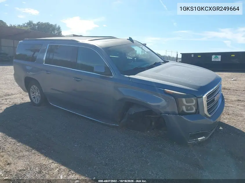 GMC YUKON 2016, VIN 1GKS1GKCXGR249664