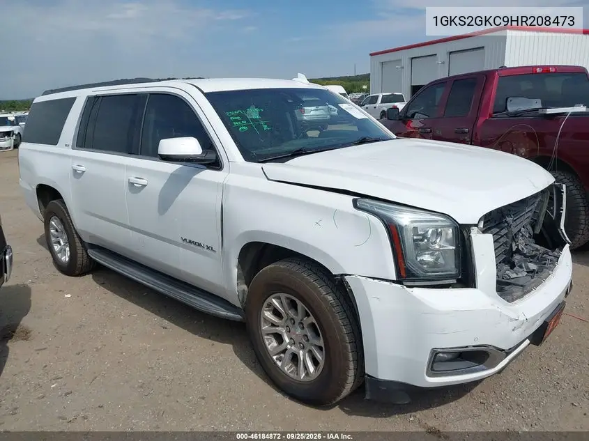 GMC YUKON 2017, VIN 1GKS2GKC9HR208473