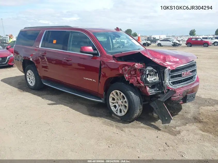 GMC YUKON 2018, VIN 1GKS1GKC6JR304294