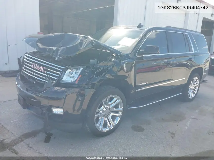 2018 GMC YUKON VIN 1GKS2BKC3JR404742 — фото 2