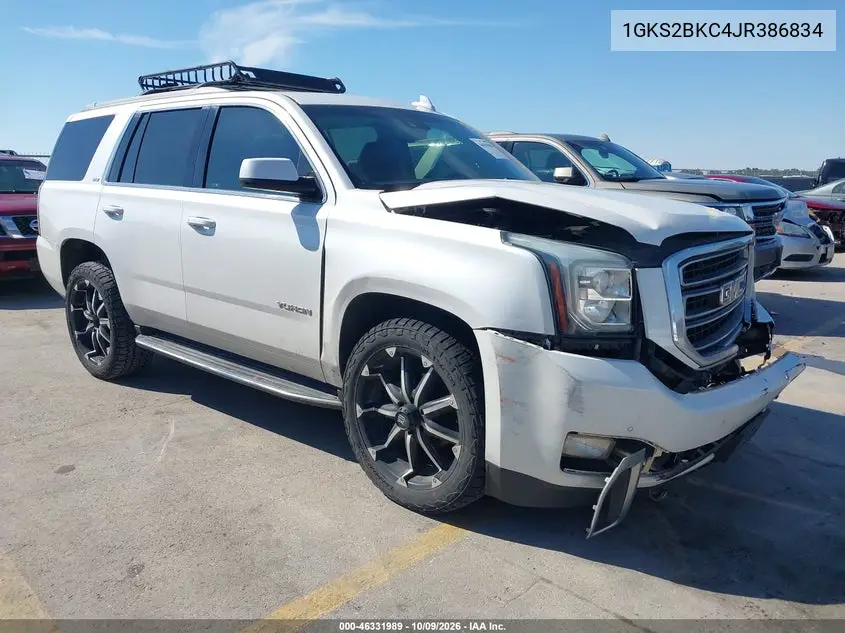 GMC YUKON 2018, VIN 1GKS2BKC4JR386834