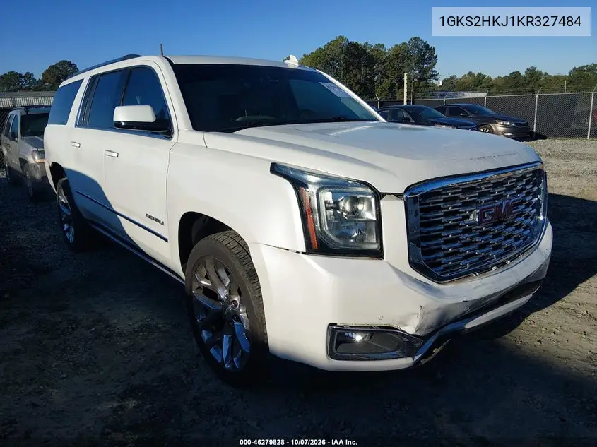 GMC YUKON 2019, VIN 1GKS2HKJ1KR327484
