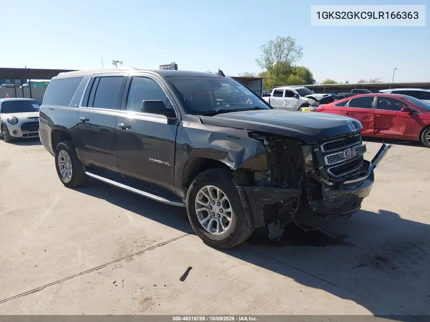 GMC YUKON 2020, VIN 1GKS2GKC9LR166363