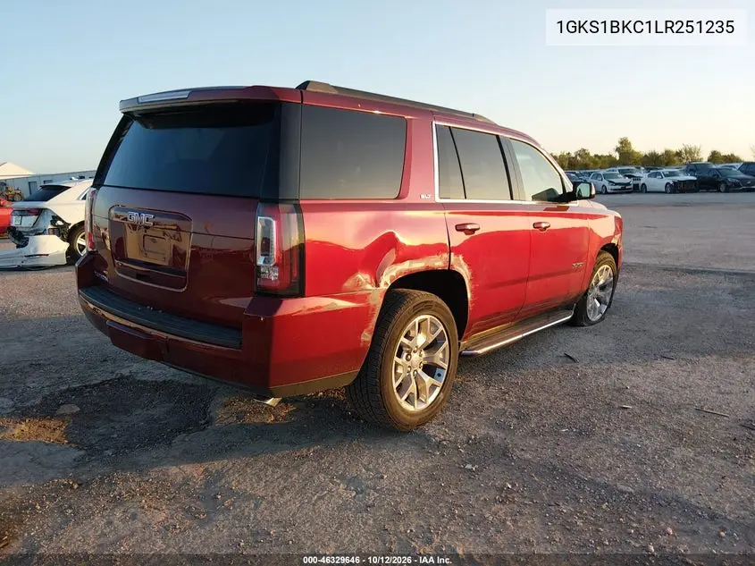 2020 GMC YUKON VIN 1GKS1BKC1LR251235 — фото 4
