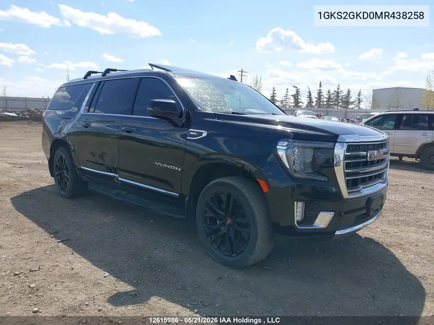 GMC YUKON 2021, VIN 1GKS2GKD0MR438258