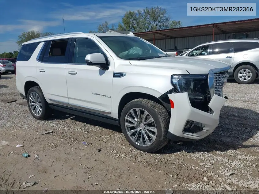 GMC YUKON 2021, VIN 1GKS2DKT3MR282366
