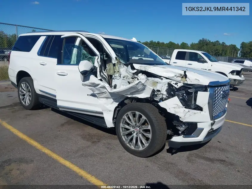 GMC YUKON 2021, VIN 1GKS2JKL9MR441342