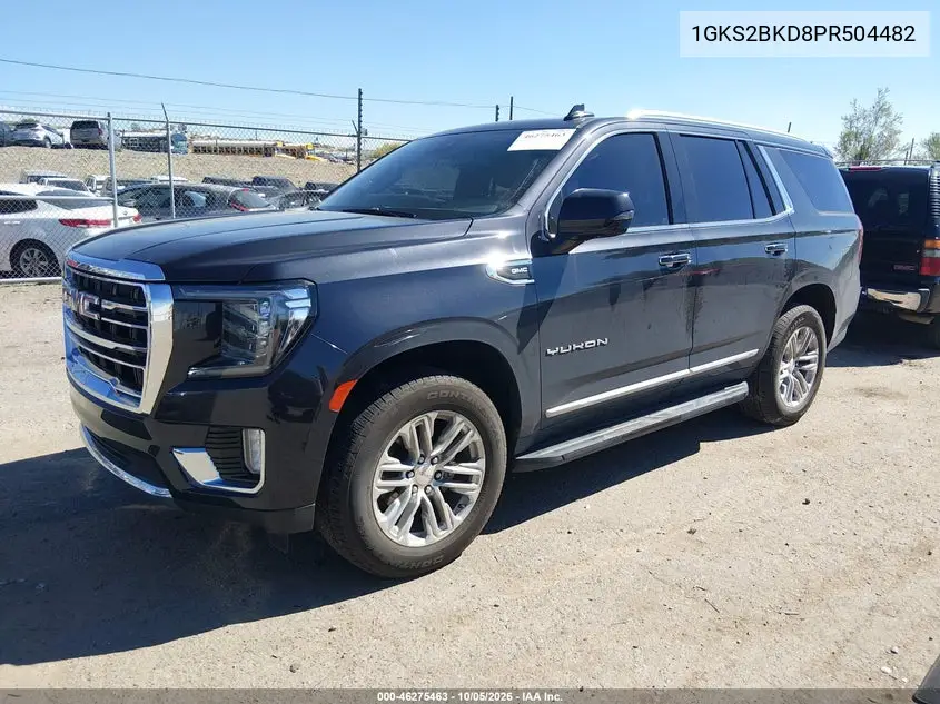 2023 GMC YUKON VIN 1GKS2BKD8PR504482 — фото 2
