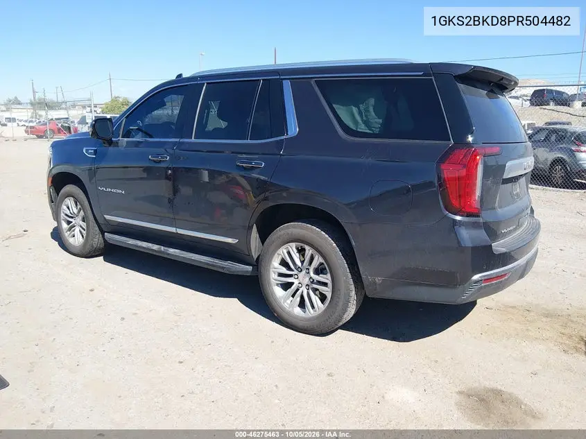 2023 GMC YUKON VIN 1GKS2BKD8PR504482 — фото 3
