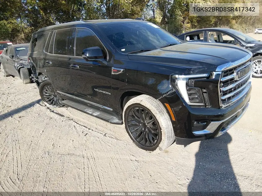 GMC YUKON 2025, VIN 1GKS2BRD8SR417342