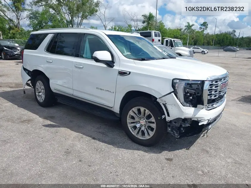 GMC YUKON 2026, VIN 1GKS2DKL6TR238232