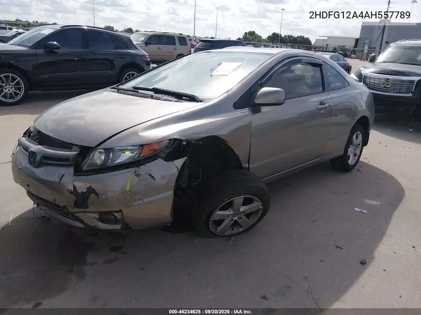 2008 HONDA N/A VIN 2HGFG12848H557789 — фото 2
