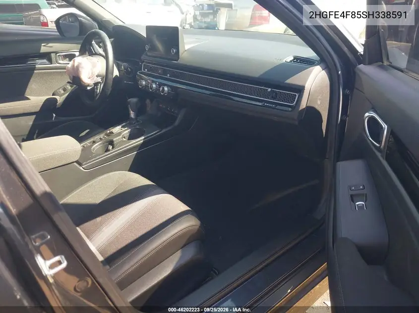 2025 HONDA CIVIC VIN 2HGFE4F85SH338591 — фото 5
