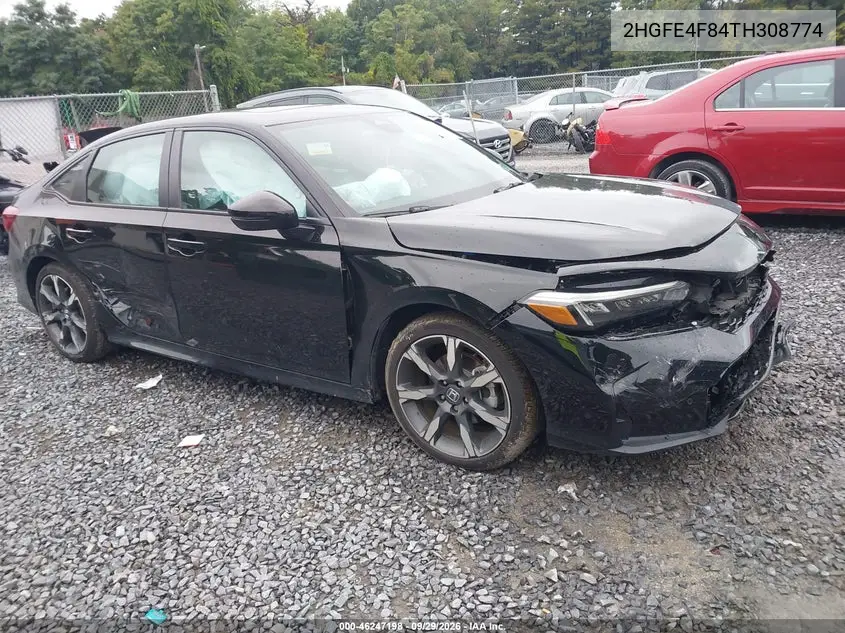 HONDA CIVIC 2026, VIN 2HGFE4F84TH308774