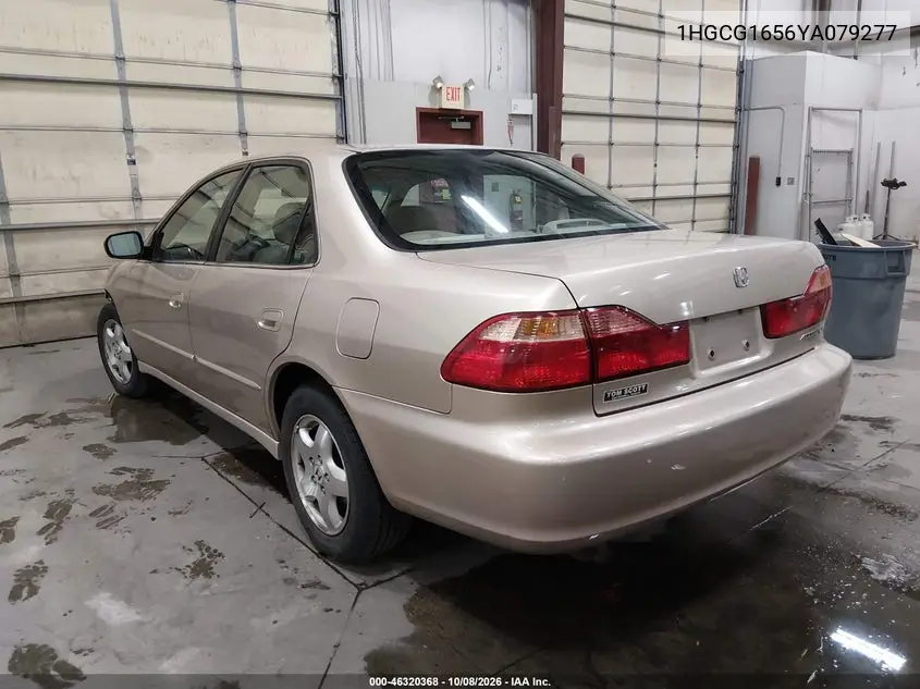 2000 HONDA ACCORD VIN 1HGCG1656YA079277 — фото 3