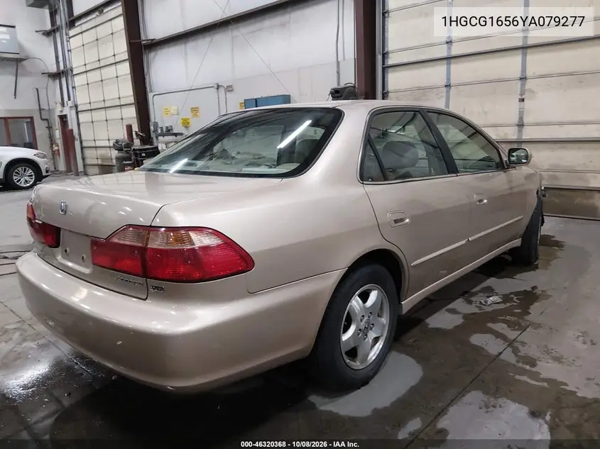 2000 HONDA ACCORD VIN 1HGCG1656YA079277 — фото 4