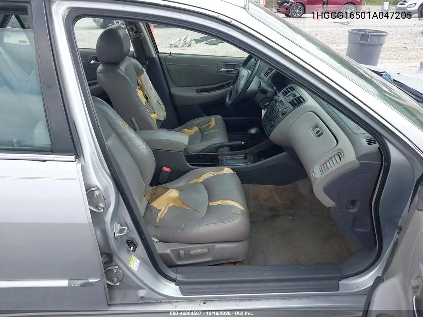 2001 HONDA ACCORD VIN 1HGCG16501A047205 — фото 5