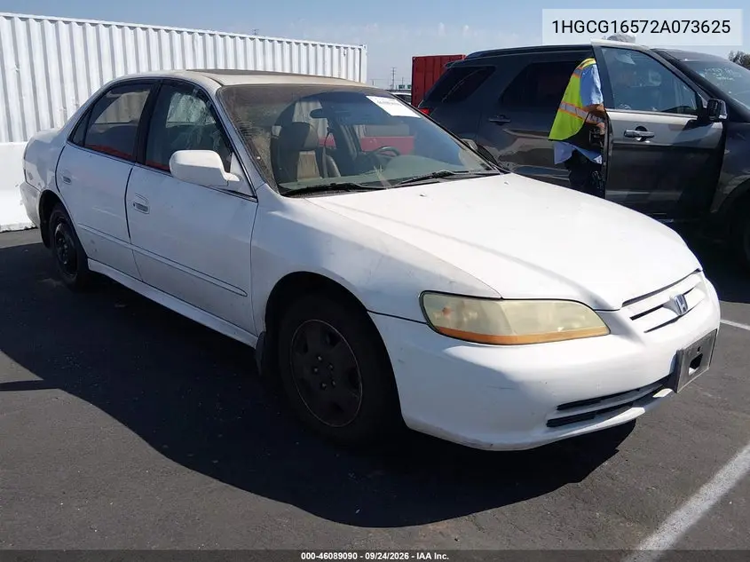 HONDA ACCORD 2002, VIN 1HGCG16572A073625