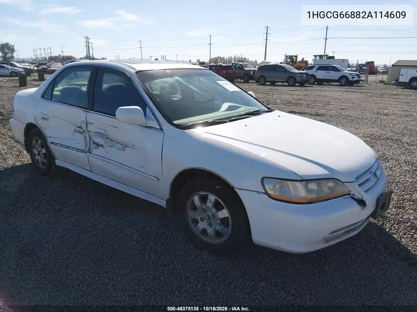 HONDA ACCORD 2002, VIN 1HGCG66882A114609