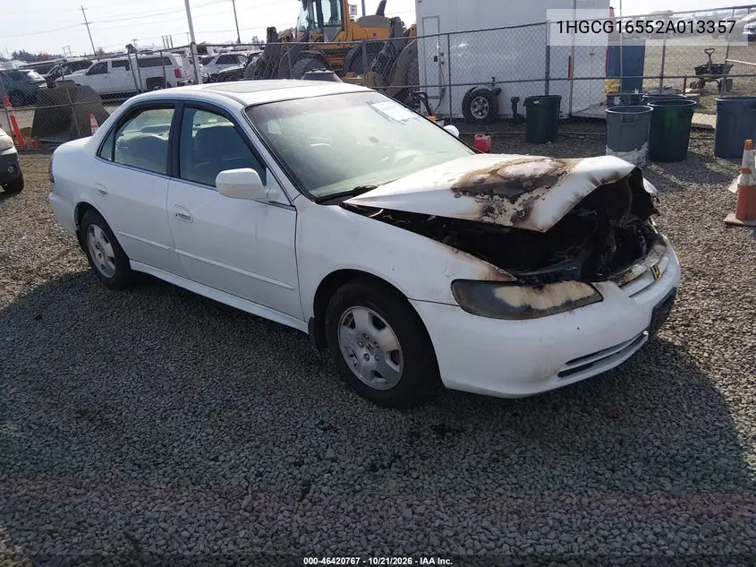 HONDA ACCORD 2002, VIN 1HGCG16552A013357