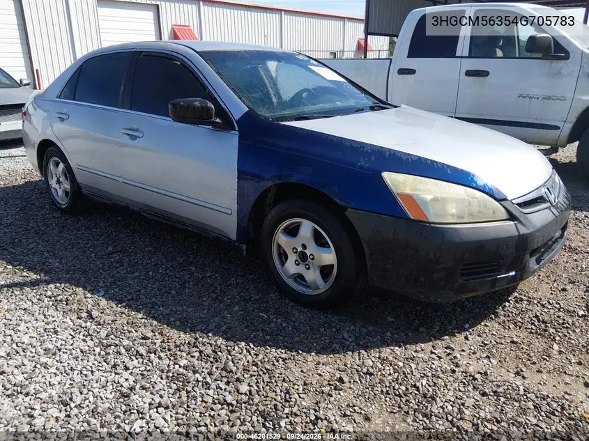 HONDA ACCORD 2004, VIN 3HGCM56354G705783