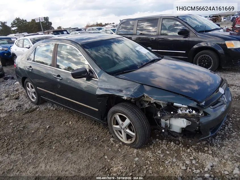 HONDA ACCORD 2004, VIN 1HGCM56624A161669