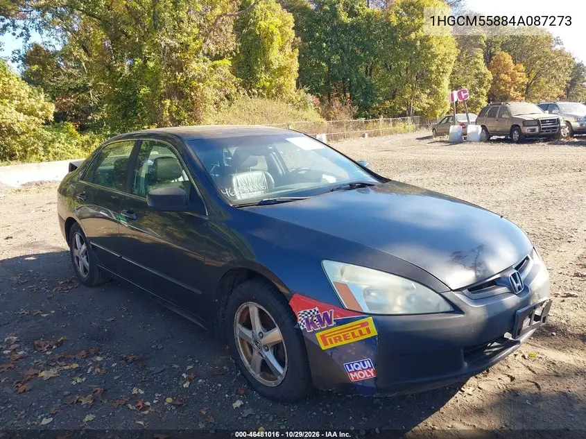 HONDA ACCORD 2004, VIN 1HGCM55884A087273
