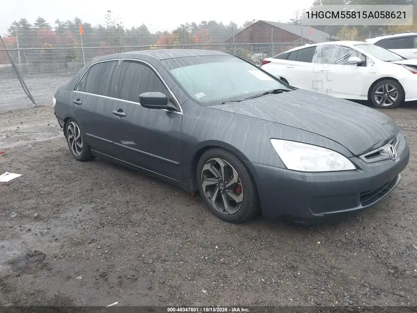 HONDA ACCORD 2005, VIN 1HGCM55815A058621