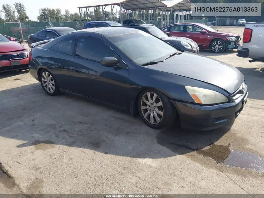 HONDA ACCORD 2006, VIN 1HGCM82276A013363