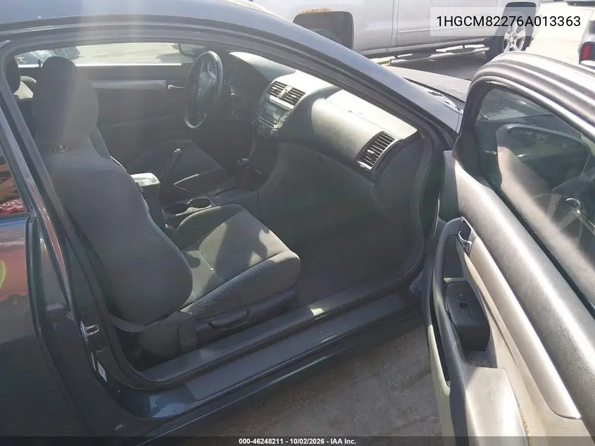 2006 HONDA ACCORD VIN 1HGCM82276A013363 — фото 5