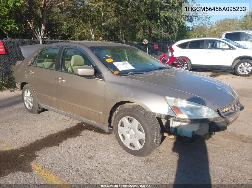 HONDA ACCORD 2006, VIN 1HGCM56456A095233