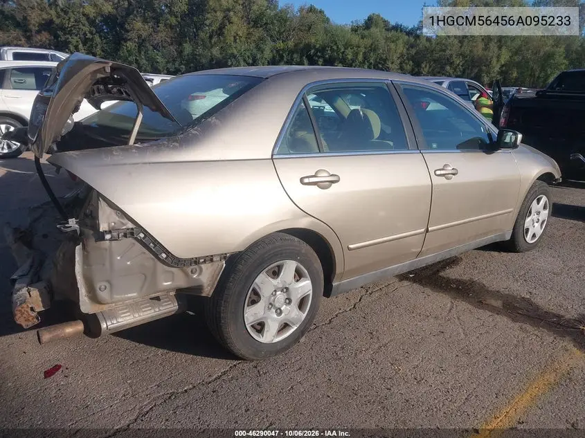 2006 HONDA ACCORD VIN 1HGCM56456A095233 — фото 4