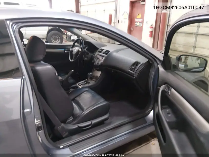 2006 HONDA ACCORD VIN 1HGCM82606A010047 — фото 5