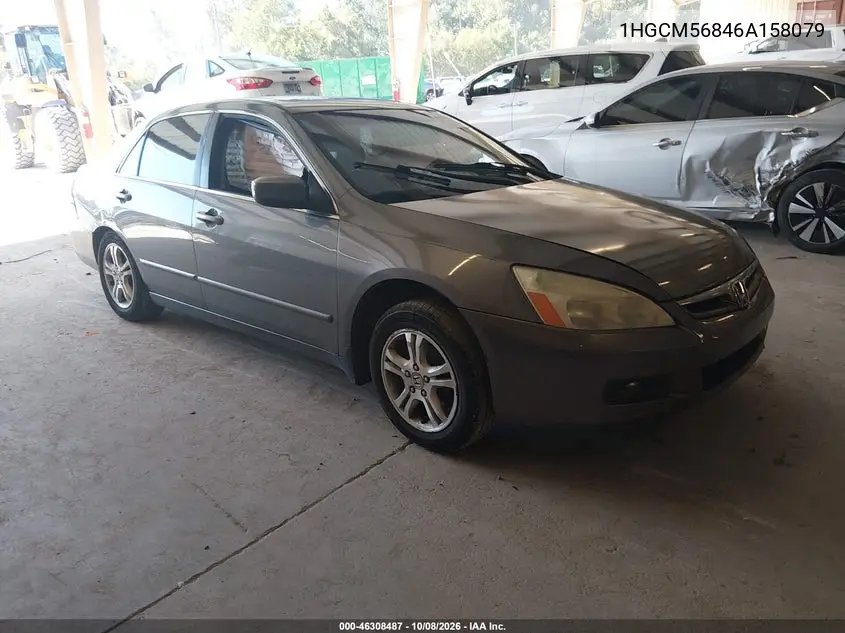 HONDA ACCORD 2006, VIN 1HGCM56846A158079